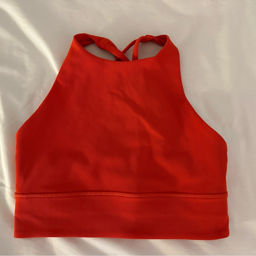 Lululemon high neck energy bra